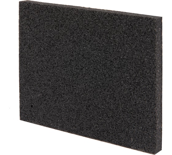 Фото Губка для шлифования, 125 х 100 х 10 мм, средняя жесткость, P 100, Сибртех
