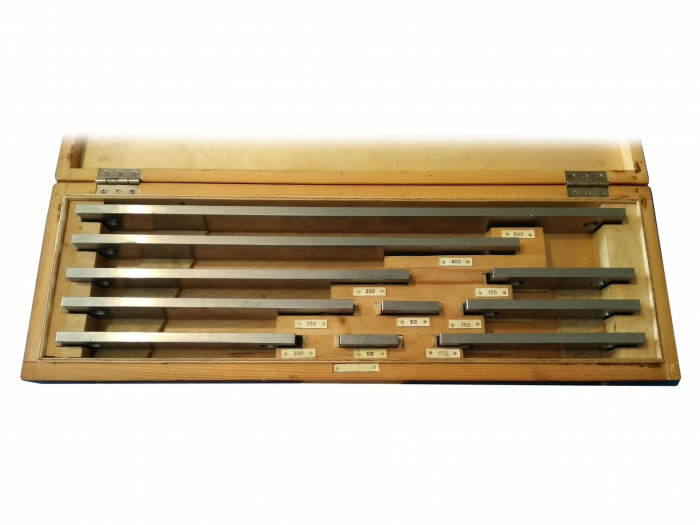 Набор концевых мер длины КМД №8 кл.2 (10 мер)