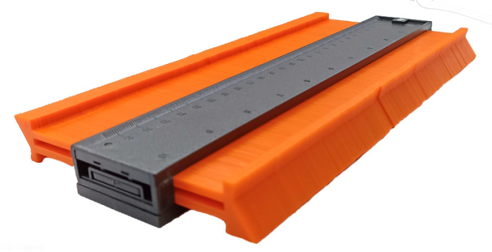 Фото Шаблон контурный для глубокого замера 130*250 мм