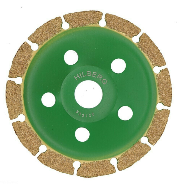 Чашка для резки и шлифовки 125 Hilberg Super Wood Cup 60/80