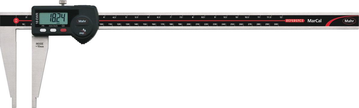 Фото Штангенциркуль с цифр. отсчетным устройством MarCal без острых измерительных вершин 300 мм