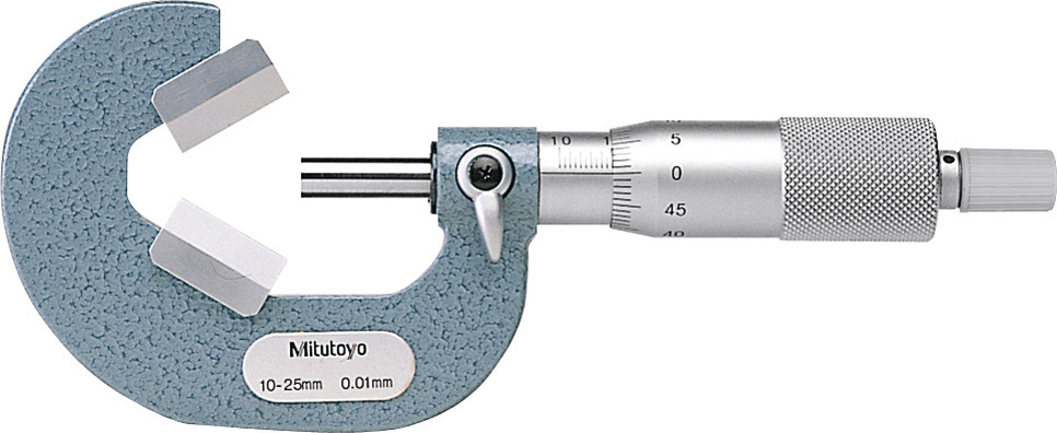 Фото Микрометр с призматической пяткой 1-15 мм