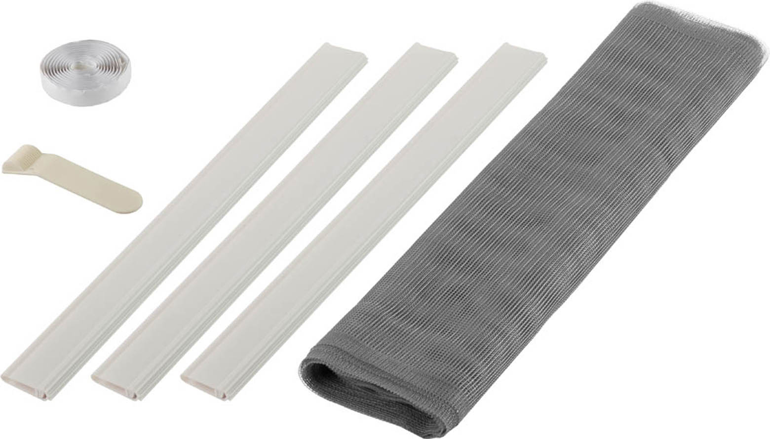 Фото Сетка противомоскитная для дверей STAYER 1,0х2,2 м, ПЭТ, серая, COMFORT 12501-10-22