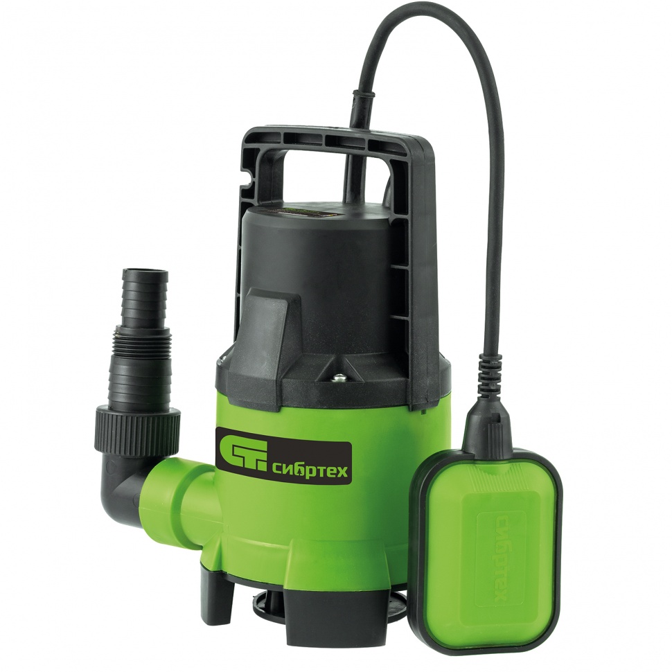 Фото Дренажный насос для грязной воды СДН450-35, 450 Вт, напор 5,5 м, 8000 л/ч Сибртех