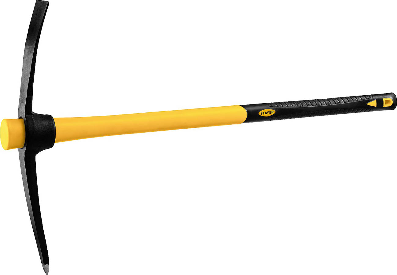 Фото Кирка с фиберглассовой рукояткой STAYER 1500 г, 900 мм, 20179-15