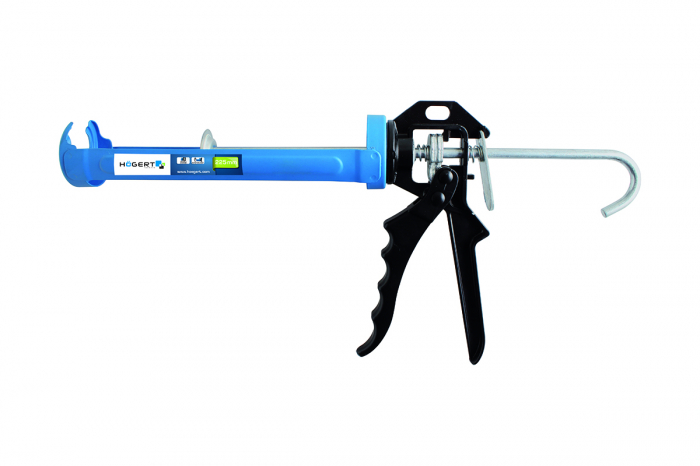 Пистолет для герметика полукорпусный, 225 мм HOEGERT