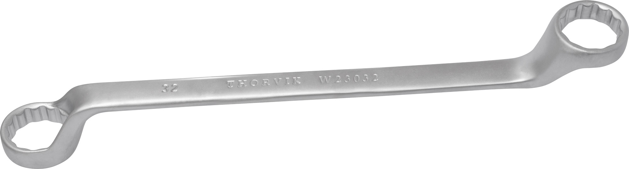 Фото Ключ гаечный накидной изогнутый серии ARC, 30х32 мм, THORVIK