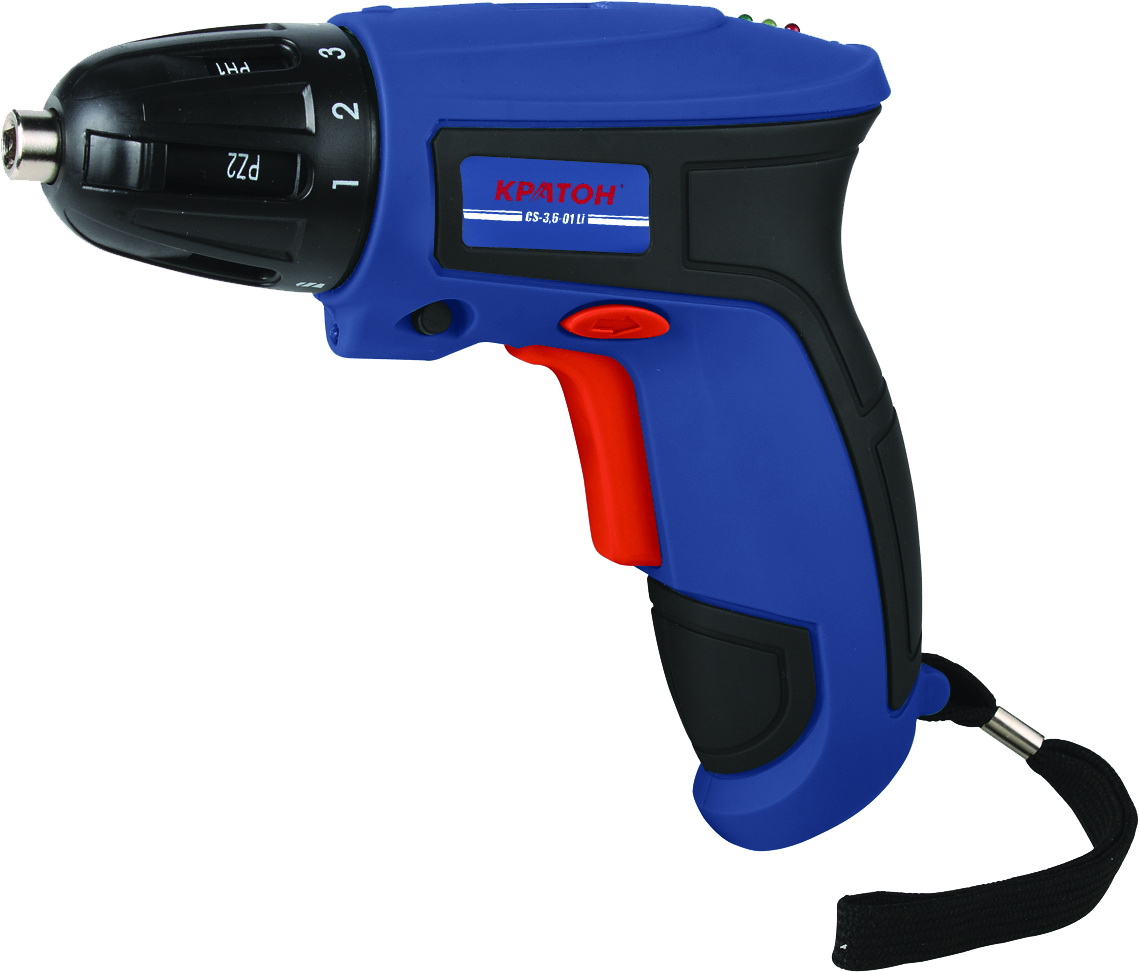 Фото Шуруповерт аккумуляторный Кратон CS -3,6-01 Li