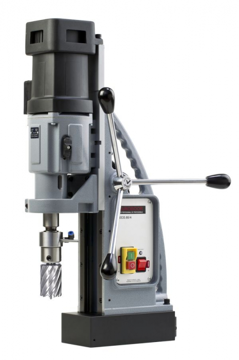 Фото Сверлильный станок ECO.80/4 на магнитном основании, 12-80 мм, КМ3, 4 скорости EUROBOOR