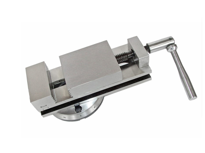 Фото Тиски станочные стальные поворотные 7200-0204-02 БЗСП