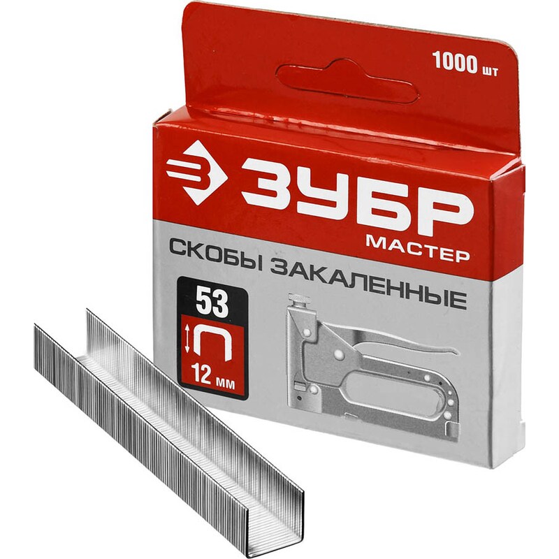 Фото Скобы тип 53, серия «МАСТЕР» Зубр 31625-12