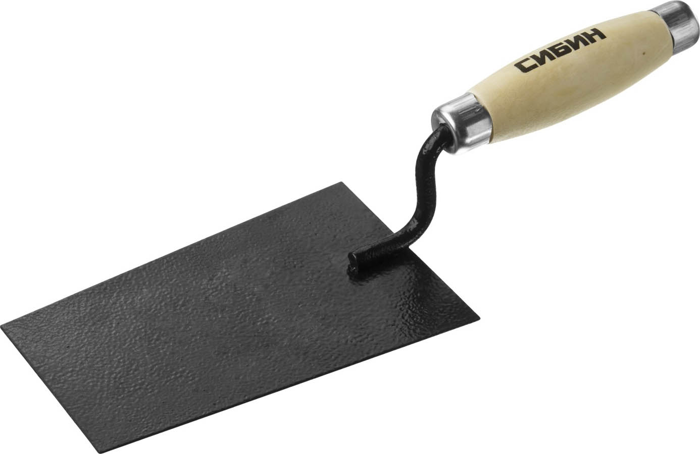 Фото Кельма отделочника СИБИН 175х110х90 мм, стальная, деревянная ручка, 0820-1_z01