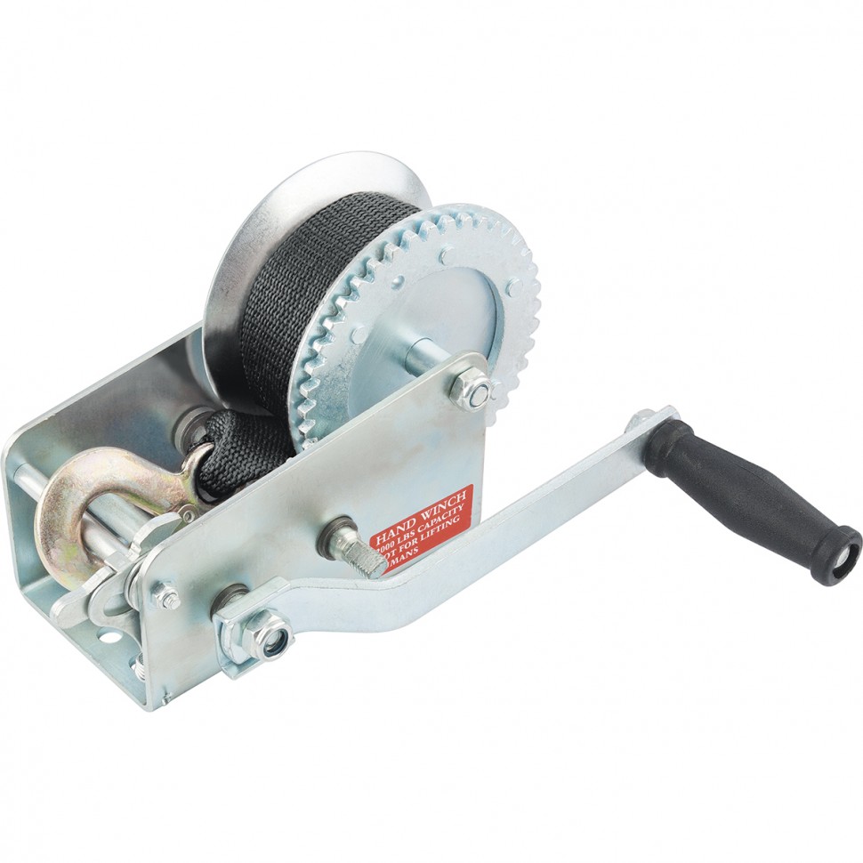 Фото Лебедка шестеренчатая, тяга 0,8 т, ленточная Matrix