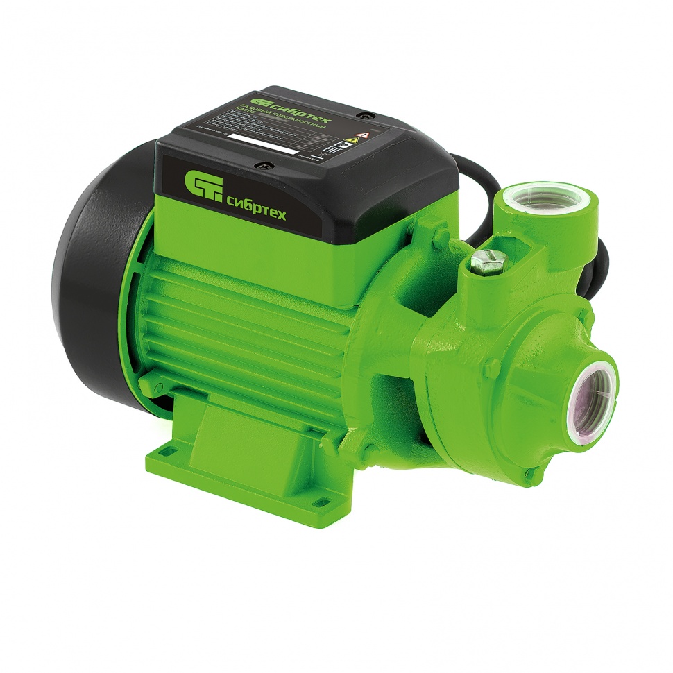 Фото Садовый поверхностный насос СПН700-Ч, 700 Вт, напор 50 м, 3000 л/ч, чугун Сибртех