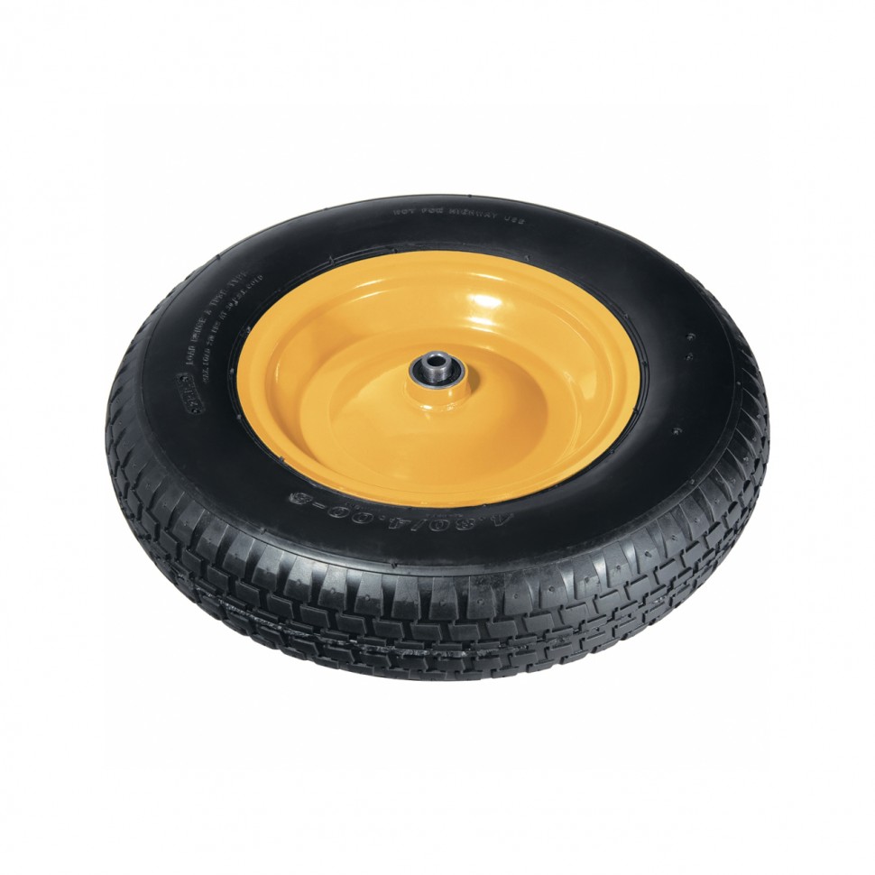 Колесо пневматическое 4.80/4.00-8 D 380 мм, внутр. подшипник D 12 мм, L оси 90 мм PalisaD