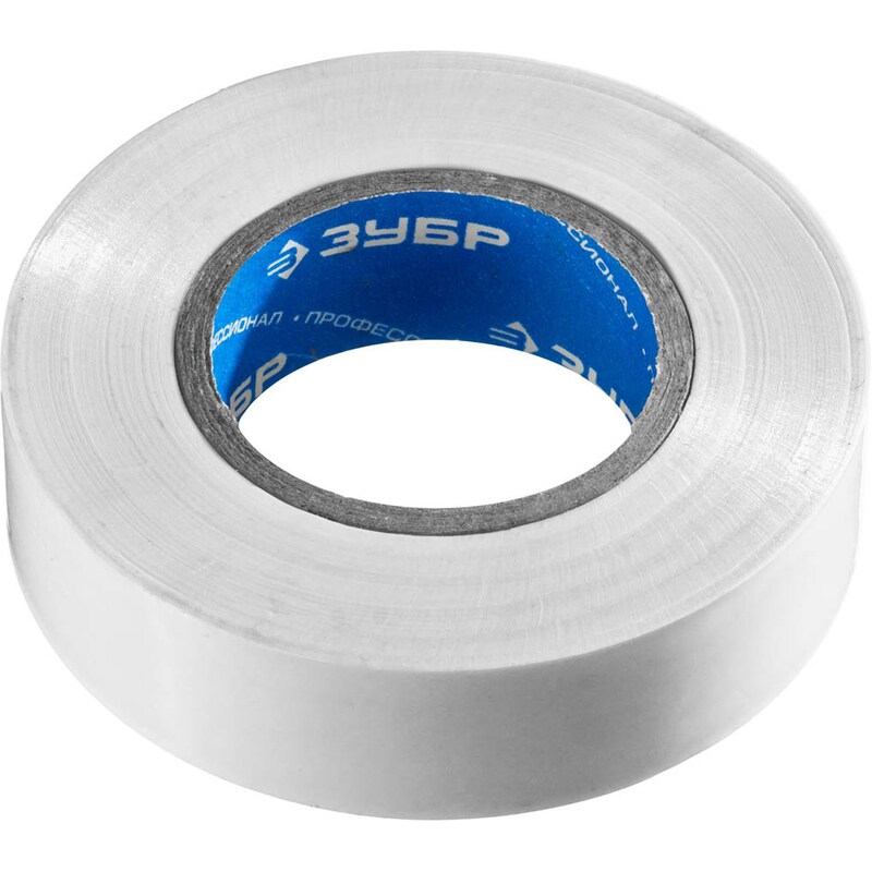 Изолента, ПВХ, не поддерживающая горение, 6000 В, 19мм х 20м Зубр 1234-8