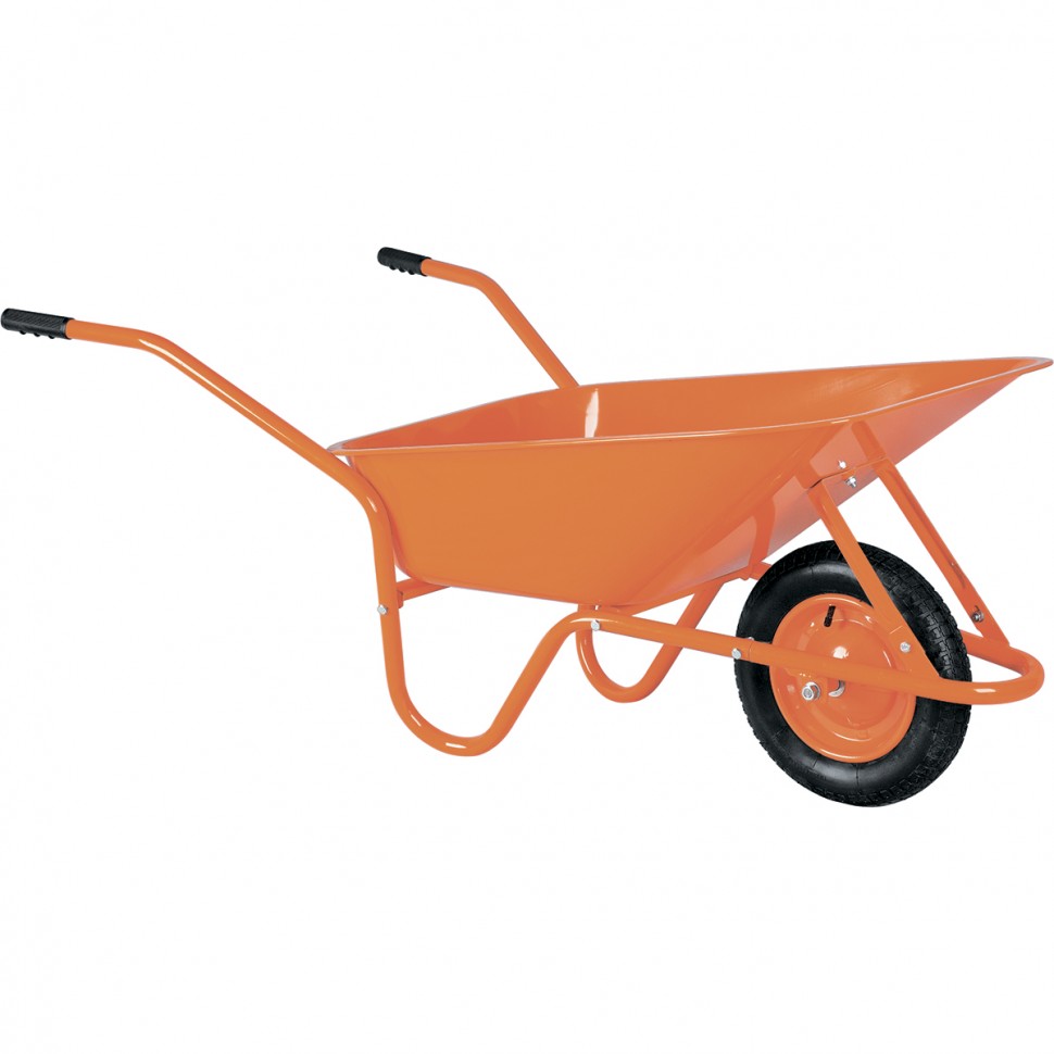 Фото Тачка садово-строительная ТСО-02/01, крашенная, 1 цельнолитое колесо, 120 кг, 90 л Россия