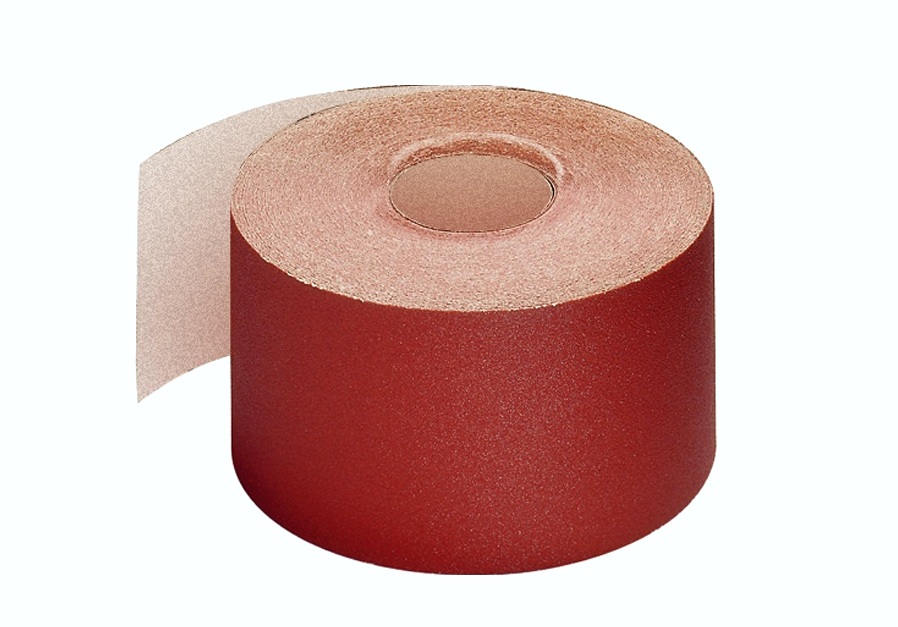 Шлифшкурка рулон №4Н (P240)0,100х5 метров 14А на тканевой основе, водостойкая