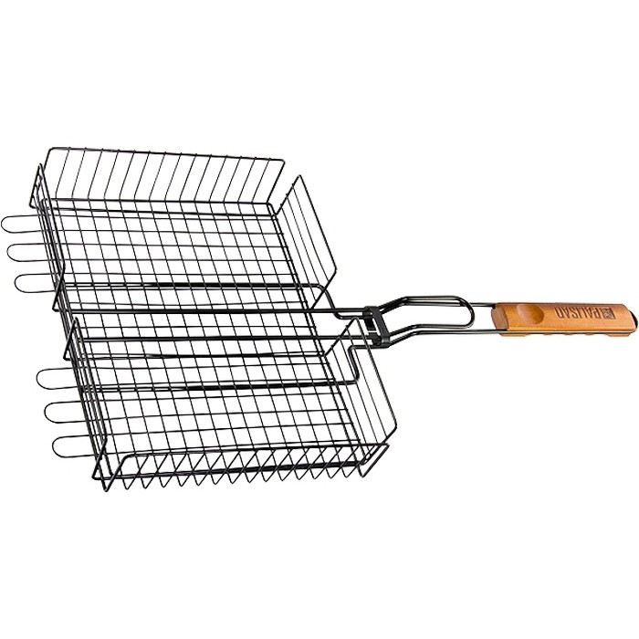 Фото Решетка гриль 260 х 320 х 65 мм, объемная, антипригарное покр., Camping Palisad