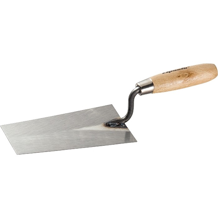 Фото Кельма отделочника стальная, 200 мм, деревянная ручка Sparta