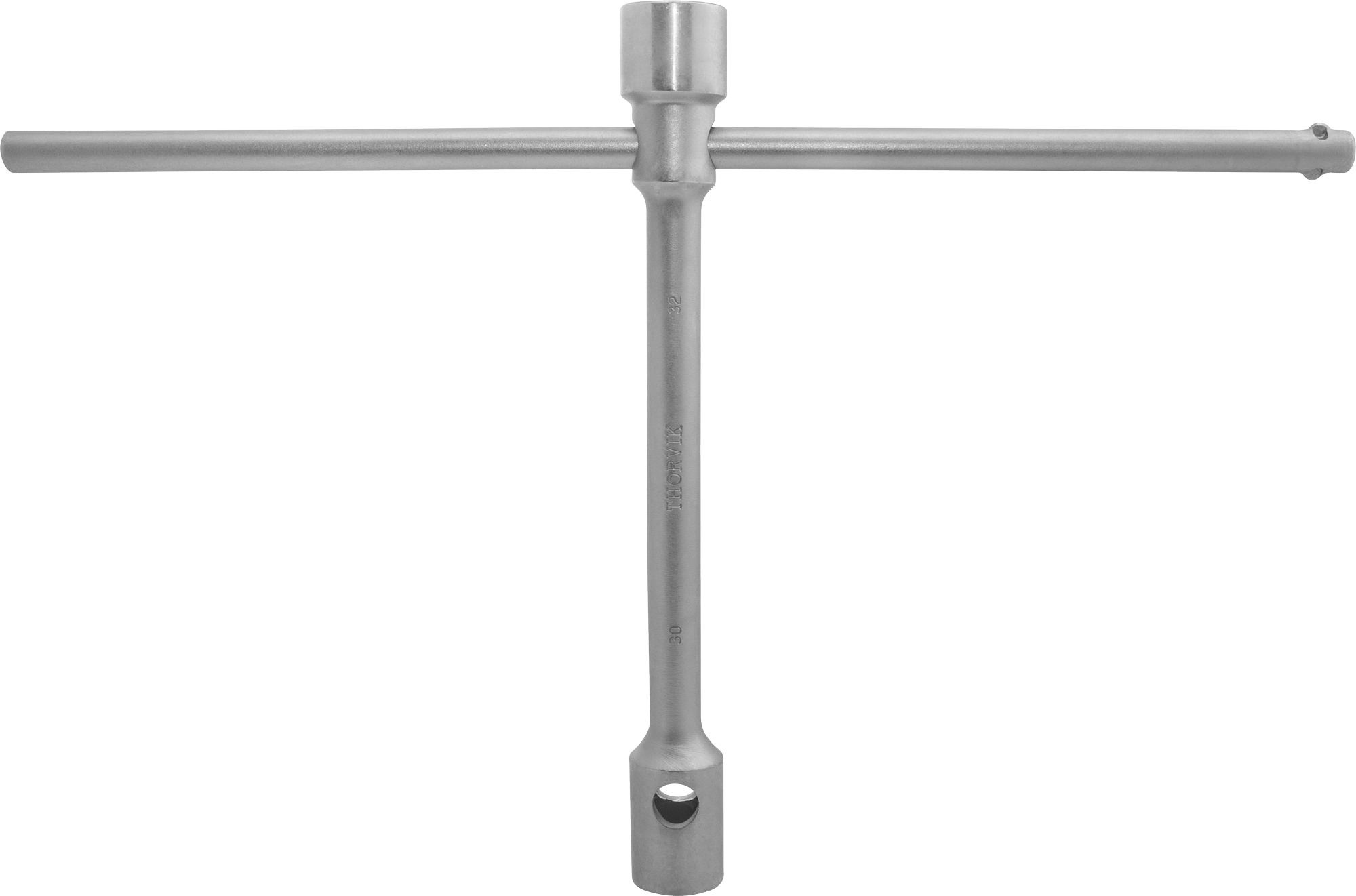 Ключ баллонный двусторонний для грузовых а/м, 30х32 мм, 400 мм с воротком 600 мм, в сумке, THORVIK