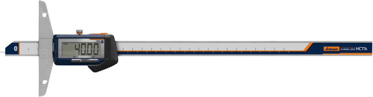 Фото Штангенглубиномер с цифр. индикатором HCT IP67 с Bluetooth 150 мм
