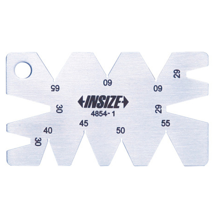 Фото Шаблон стальной (для контроля угла заточки), INSIZE