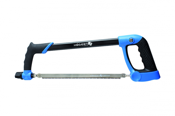 Фото Ножовка универсальная 300 мм (в комплекте полотна по дереву и металлу) HOEGERT