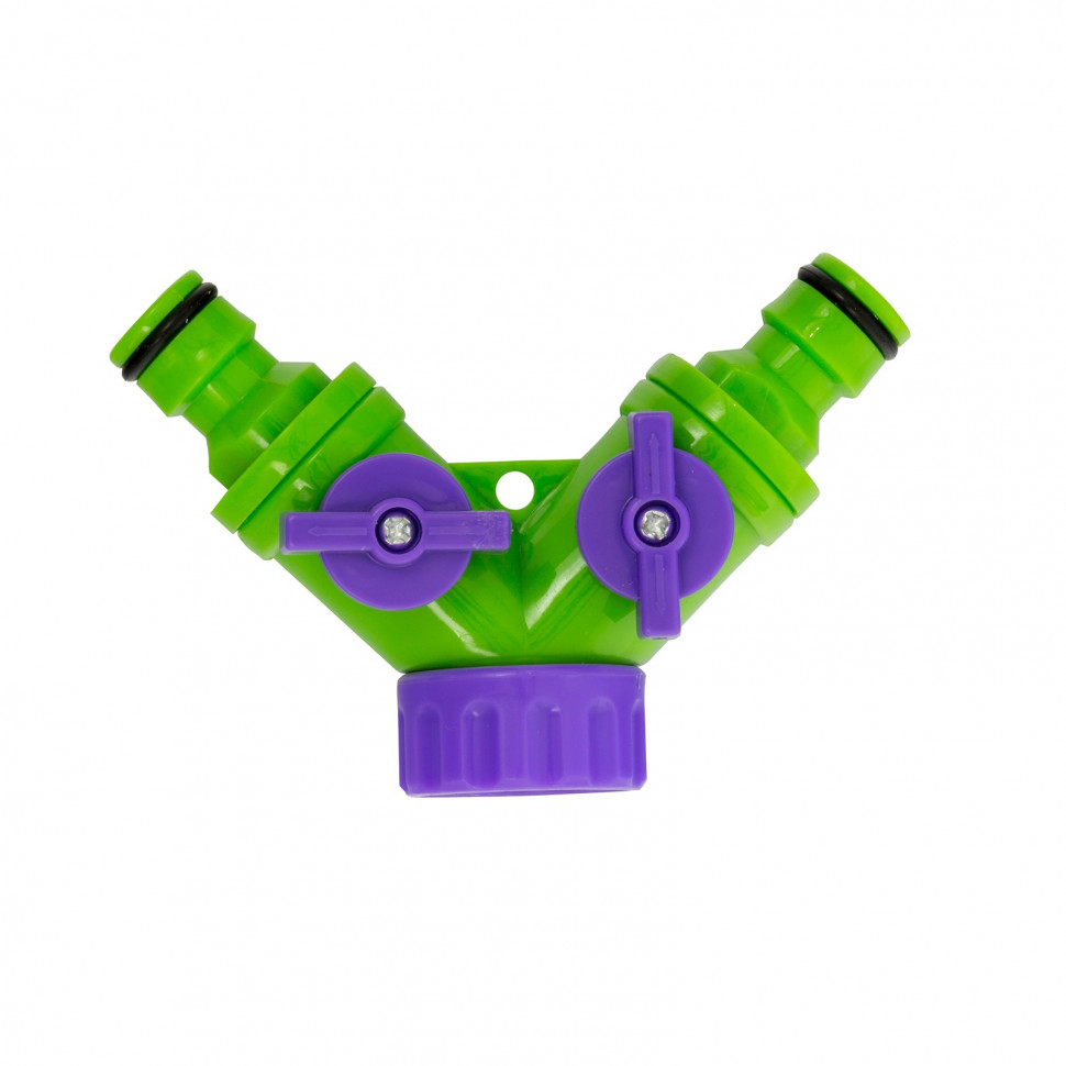 Фото Разветвитель двухканальный, регулируемый, со штуцерами Palisad