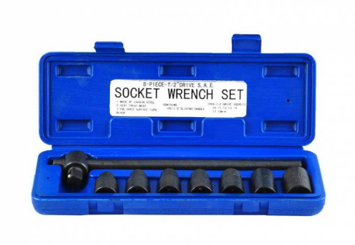 Набор торцевых головок №1 10-19 мм (8 пред.)