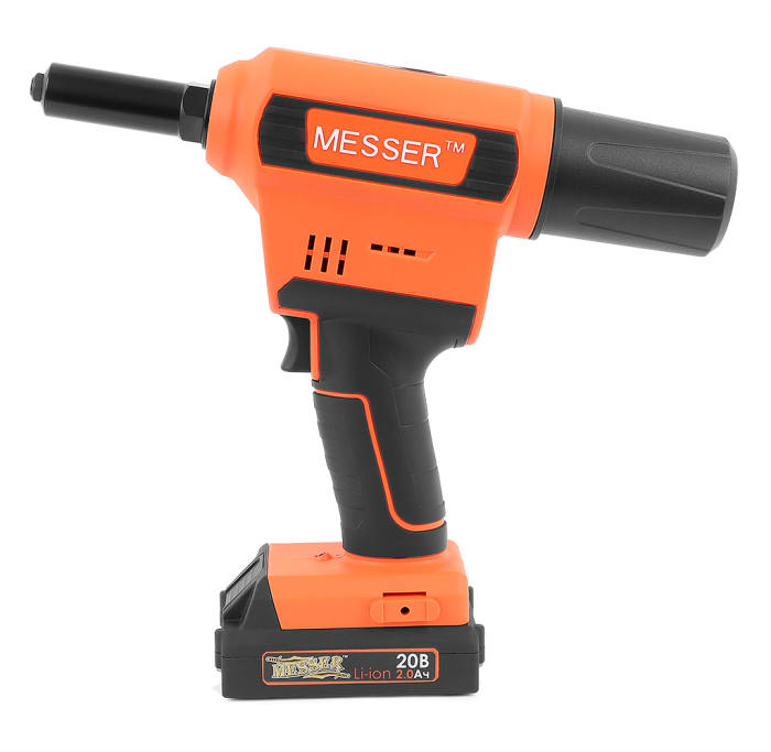 Фото Аккумуляторный вытяжной заклепочник CQ-60025 (модель 2021 года) от 2,4 до 6,4 мм Messer