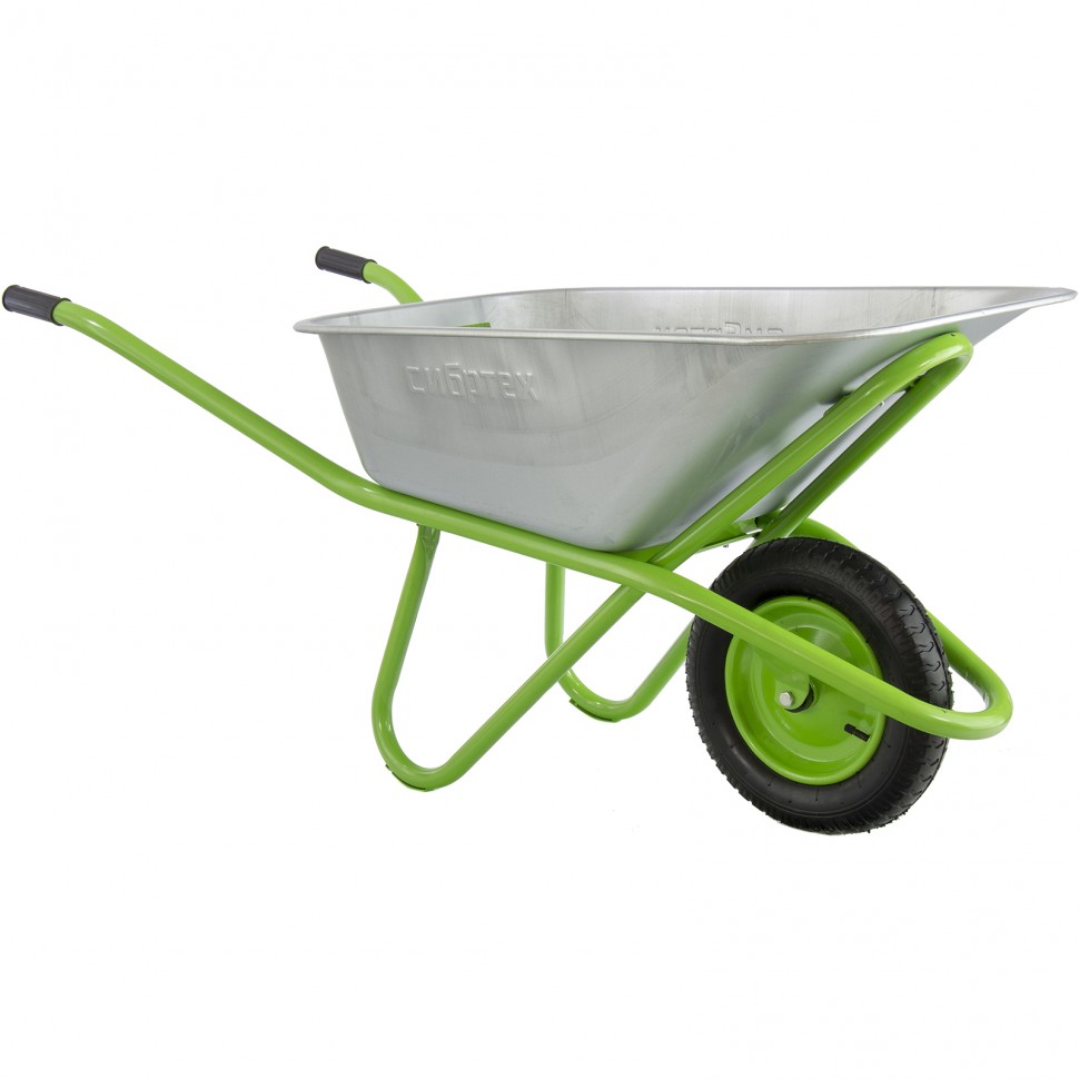 Фото Тачка садово-строительная, грузоподъемность 170 кг, обьем 90 л Сибртех