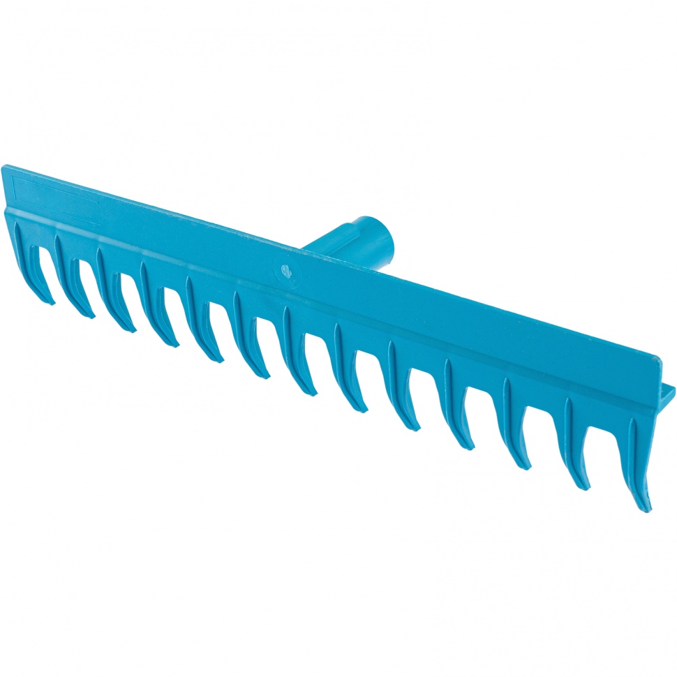 Фото Грабли пластиковые, 430 мм, 13 прямых зубьев, усиленные, без черенка, Luxe Palisad