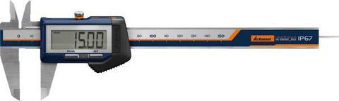 Фото Штангенциркуль с цифр. инд. IP67 с круглым глубиномером и разъёмом 150 мм