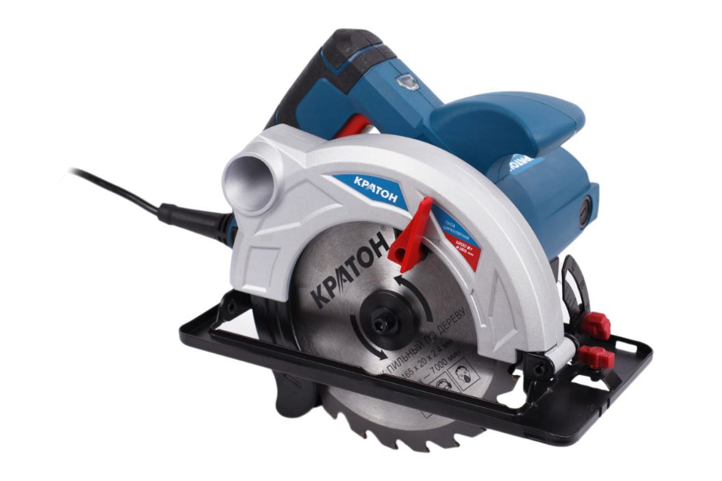 Пила циркулярная Кратон CS-1200/165