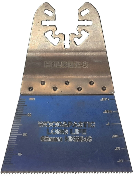 Фото Полотно пильное погружное по древесине и пластику Hilberg Bi-M 68*40*18TPI