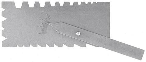 Фото Шаблон для токарных и резьбовых резцов