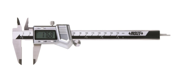 Фото Штангенциркуль электронный (оцинкованный корпус) ШЦЦ -1 0-200 мм, 0.01 мм, INSIZE