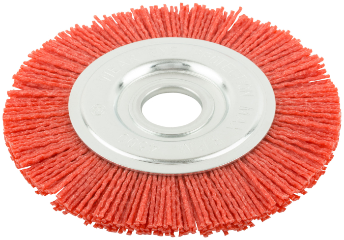 Корщетка-колесо нейлоновая, посадочный диаметр 22,2 мм, Профи 125 мм FIT