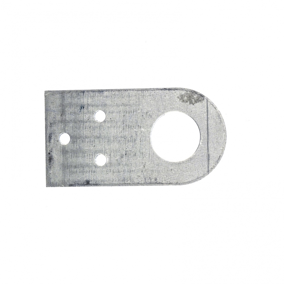 Фото Проушина прямая, 2 мм, 75 х 40 мм, цинк Россия Сибртех