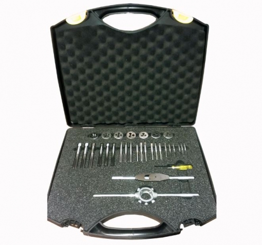 Фото Набор метчиков и плашек М3-М12 (31 шт) CZB-31 Z1-031012-0000 FANAR (Польша)