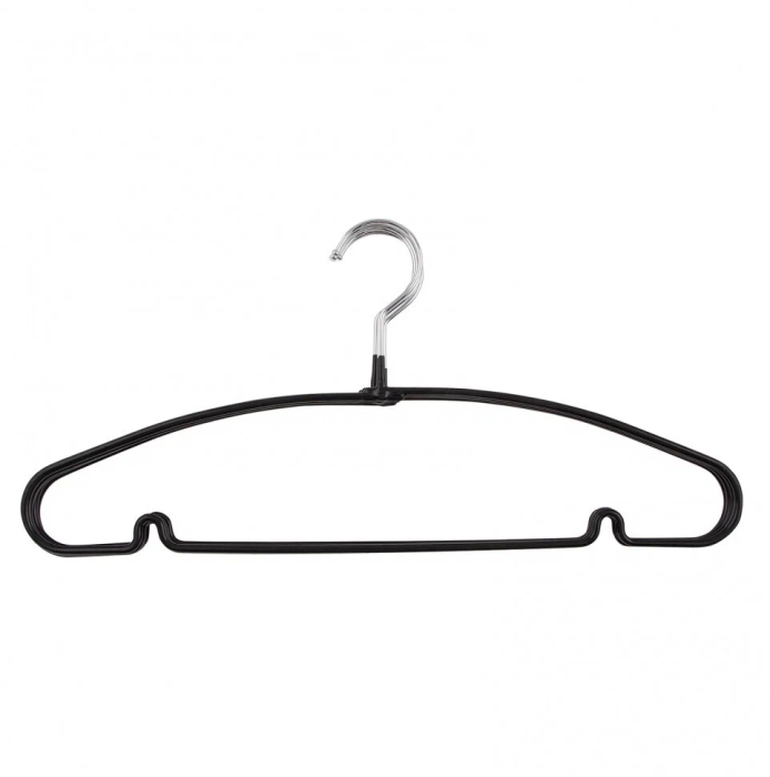 Фото Вешалка пластиковая для легкой одежды 39,5 см, цветная, 5 шт, в комплекте, Home Palisad