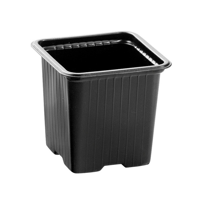 Фото Горшочек для рассады 70 х 70 х 65 мм, полистирол Россия