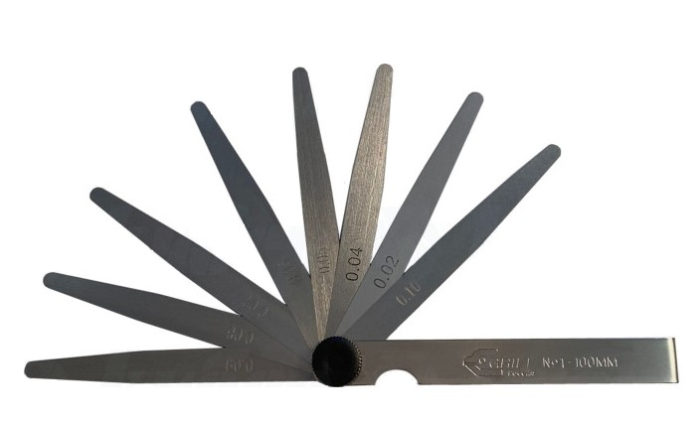 Набор щупов №1 (0.02 - 0.1мм), 9 пластин, 100мм GRIFF