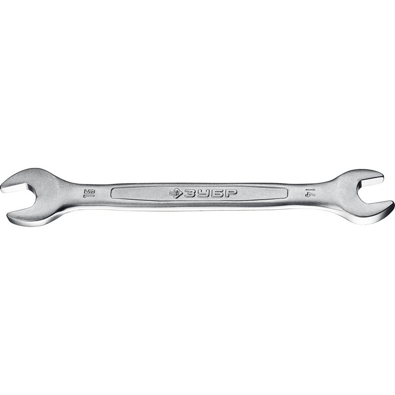 Фото Рожковый гаечный ключ 14 x 15 мм Зубр 27010-14-15_z01