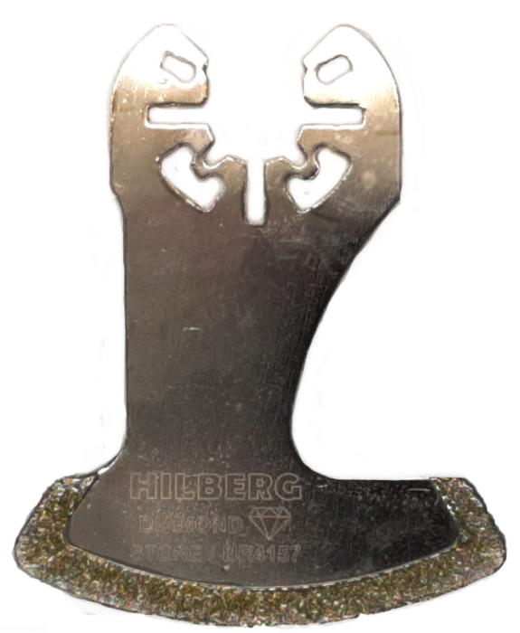 Фото Полотно алмазное отрезное по керамике и керамограниту Hilberg Segment El-P 57 mm
