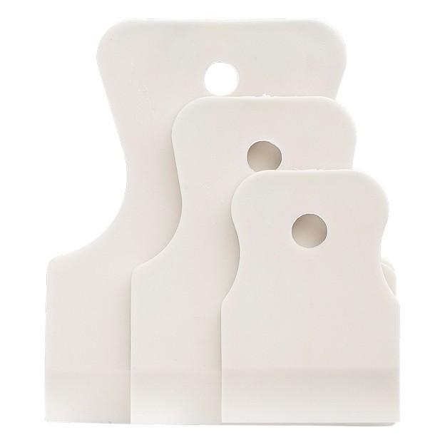 Фото Набор шпателей 40-60-80 мм, белая резина, 3 шт,Россия Сибртех