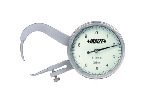 Толщиномер индикаторный ТР-10, 0-10мм, 0.05мм, ±0.1 мм, INSIZE