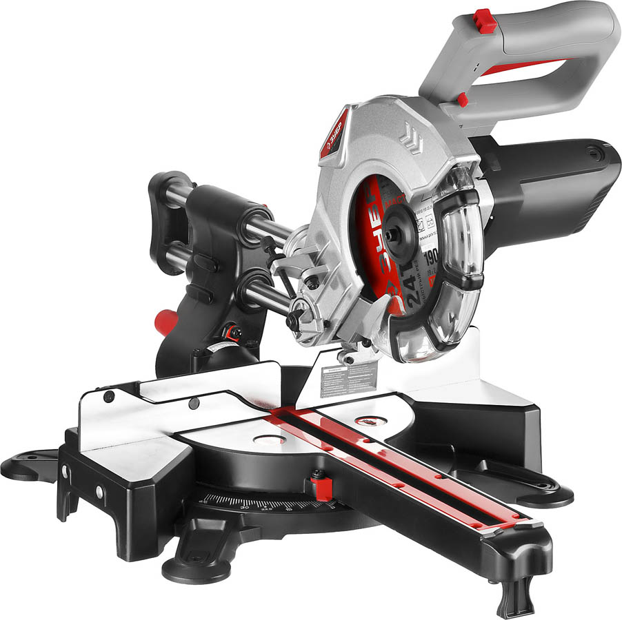 Фото ЗУБР 1100 Вт, 190х20 мм, пила торцовочная ЗПТ-190-1200 ПЛ Мастер