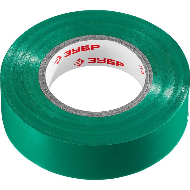 Изолента, ПВХ, не поддерживающая горение, 6000 В, 19мм х 20м Зубр 1234-4
